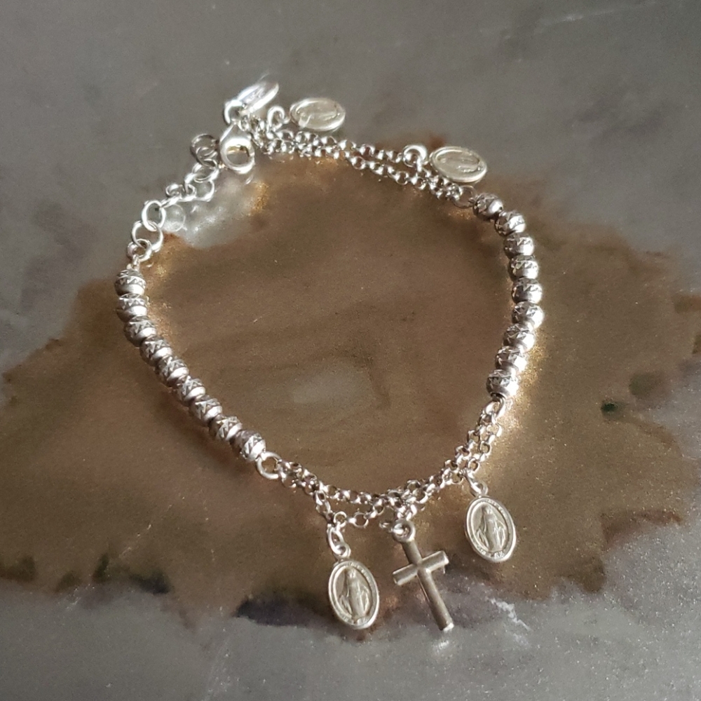 Rosary bracelet